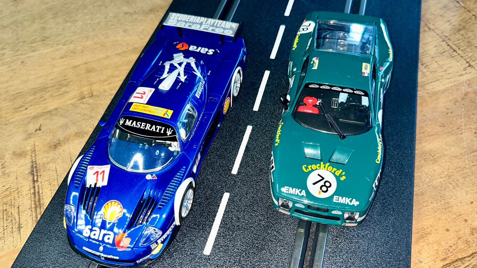 Carrera Evolution Set van 2 wagens, Carrera, Ophalen of Verzenden, Elektrisch, Racebaan