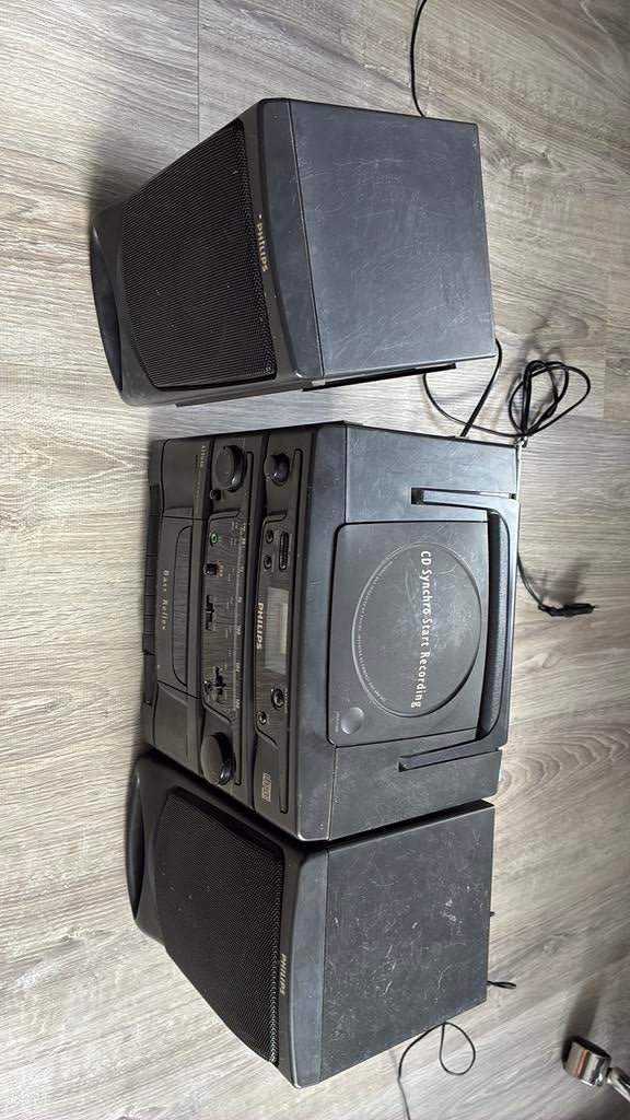 Philips radio cd speler cassettedeck, Audio, Tv en Foto, Radio's, Ophalen, Gebruikt