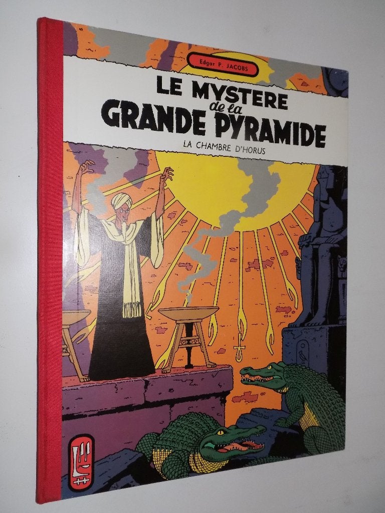 Blake en Mortimer  - 02_HC_G_Le mystère de la grande pyramid, Boeken, Stripboeken, Eén stripboek, Ophalen of Verzenden, Zo goed als nieuw