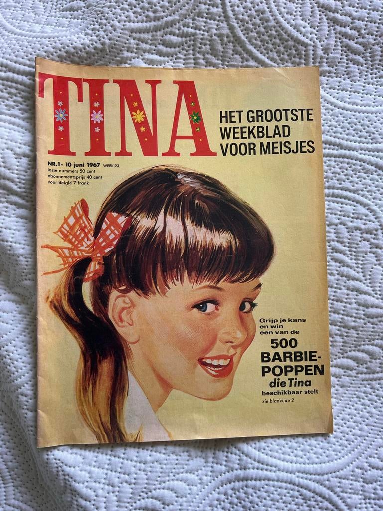 Tina tijdschrift uit 1967, Ophalen of Verzenden, Gelezen