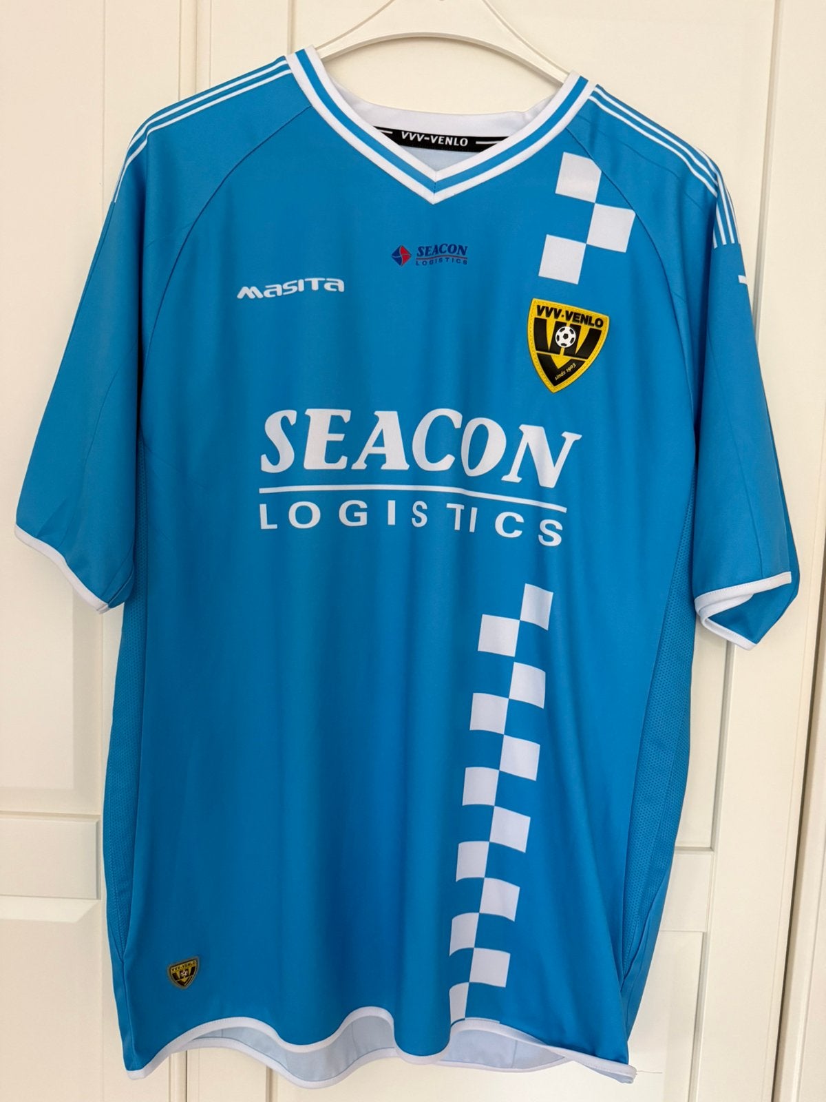 Matchworn spelersshirt VVV Venlo Robin Buwalda, Maat M, Ophalen of Verzenden, Gebruikt, Shirt