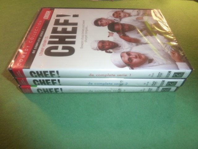Chef De complete serie 1, 2 en 3 In folie Dvd, Engels, Alle leeftijden, Ophalen of Verzenden, Komedie