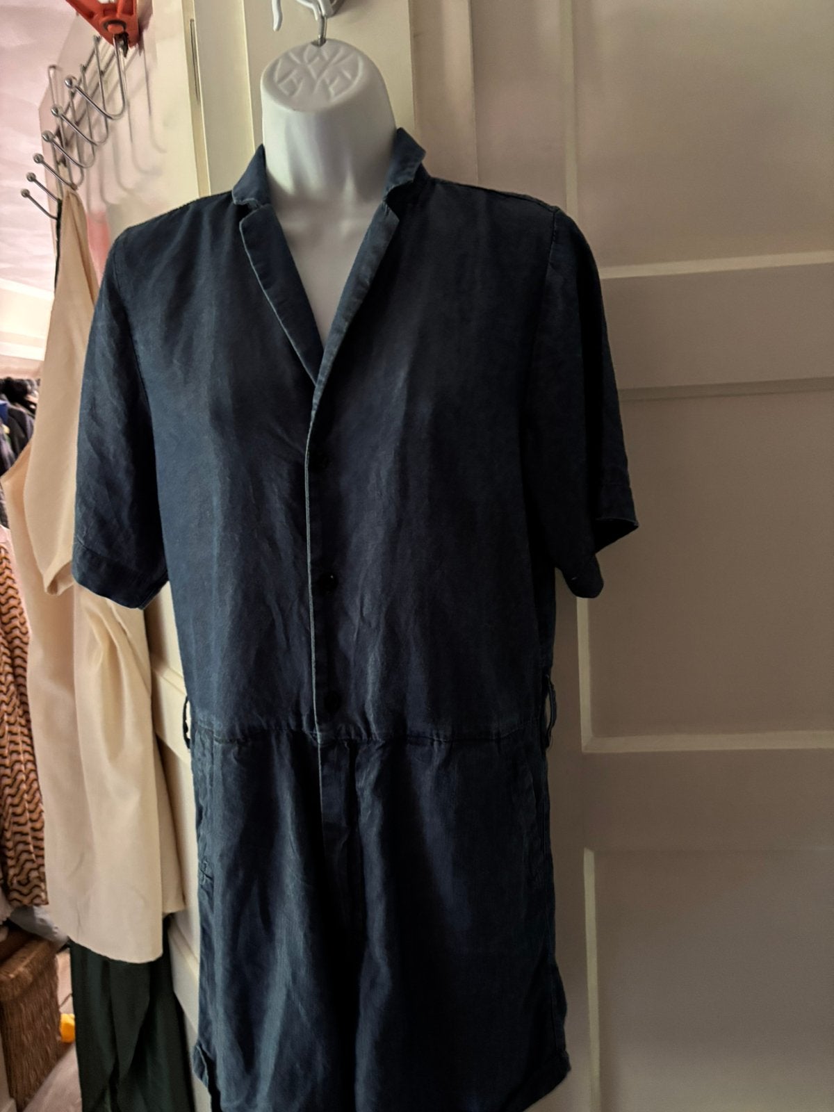 G-Star jumpsuit korte broek jeans mt S., Blauw, Ophalen of Verzenden, Zo goed als nieuw, W28 - W29 (confectie 36)