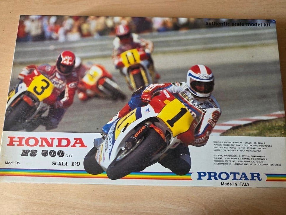 PROTAR HONDA NS 500 scale 1/9., Overige merken, Auto, Groter dan 1:32, Ophalen of Verzenden