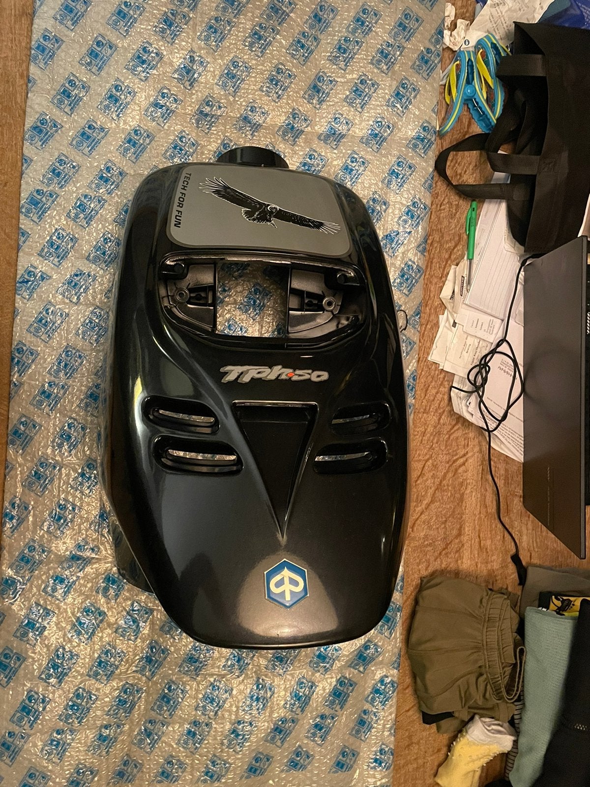 Nieuwe piaggio typhoon voorkap met stickers tph, Ophalen of Verzenden, Pia, Pia, Pia