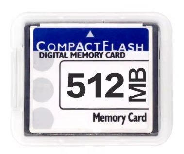SVZ Lemiwei 512MB Compact Flash Card, Ophalen of Verzenden, EAF Netherlands