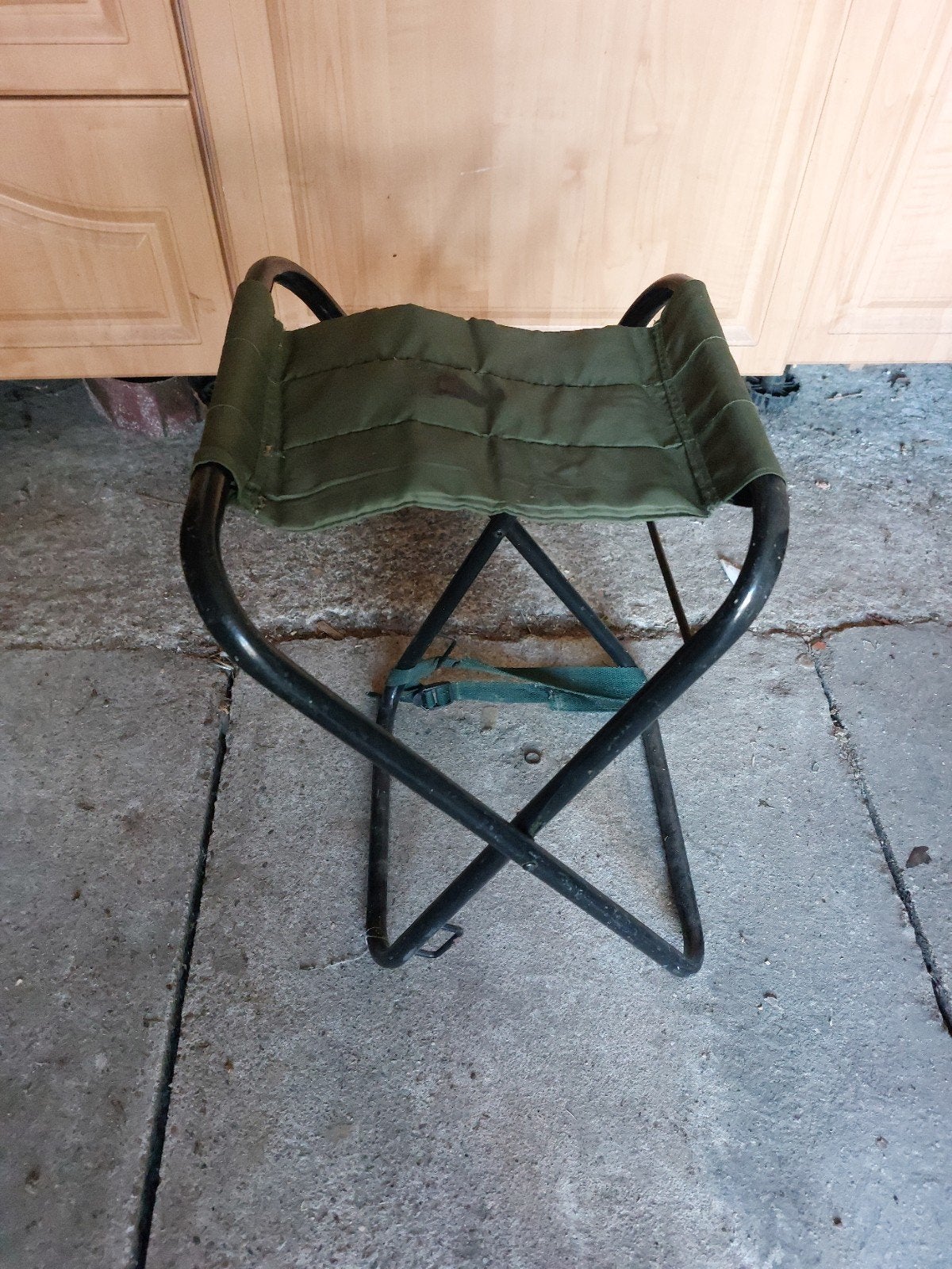 Opvouwbaar campingkrukje - Ideaal voor buiten, Ophalen, Gebruikt, Campingstoel