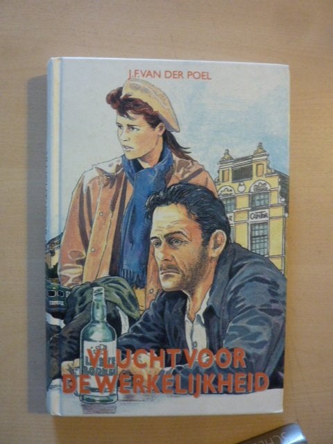 J. van der Poel - Vlucht voor de werkelijkheid, Boeken, Romans, Gelezen, Verzenden