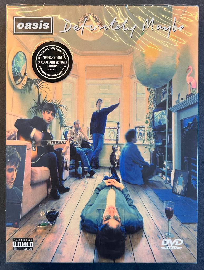 OASIS - Definitely maybe ( Boxset 2 DVDs ), Vanaf 16 jaar, Ophalen of Verzenden, Zo goed als nieuw