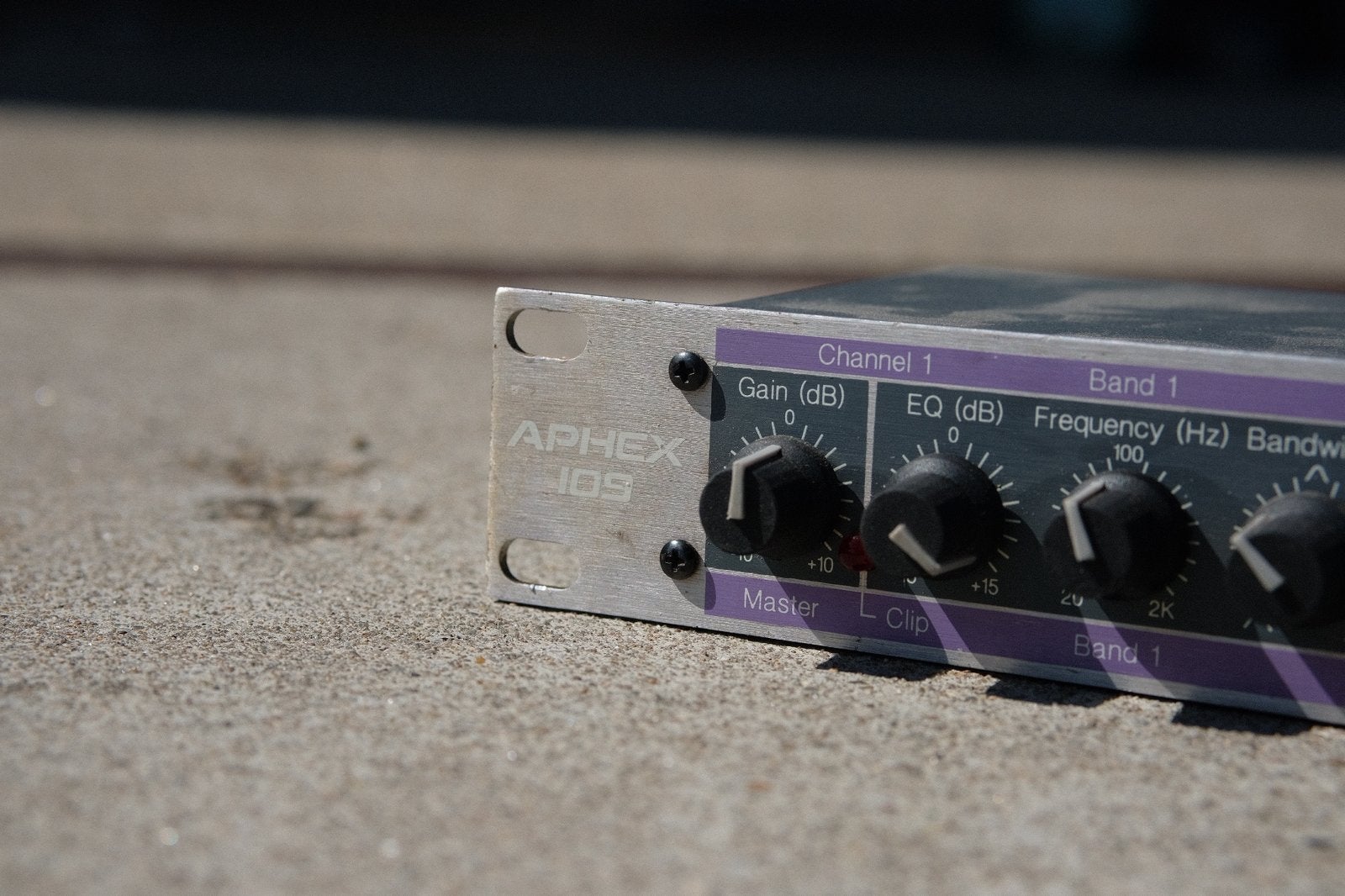 Aphex 109 parametrische EQ, Ophalen of Verzenden, Gebruikt, Audio
