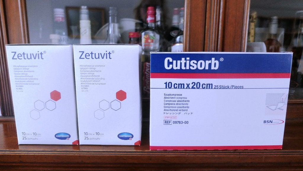 Wondkompressen Absorberend Verband Zetuvit & Cutisorb, Ophalen of Verzenden, Nieuw