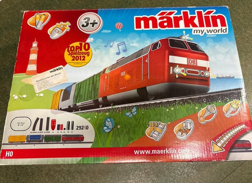 Märklin My World DB Goederentrein 29210 C-rails, Wisselstroom, Ophalen of Verzenden, Märklin, Gebruikt