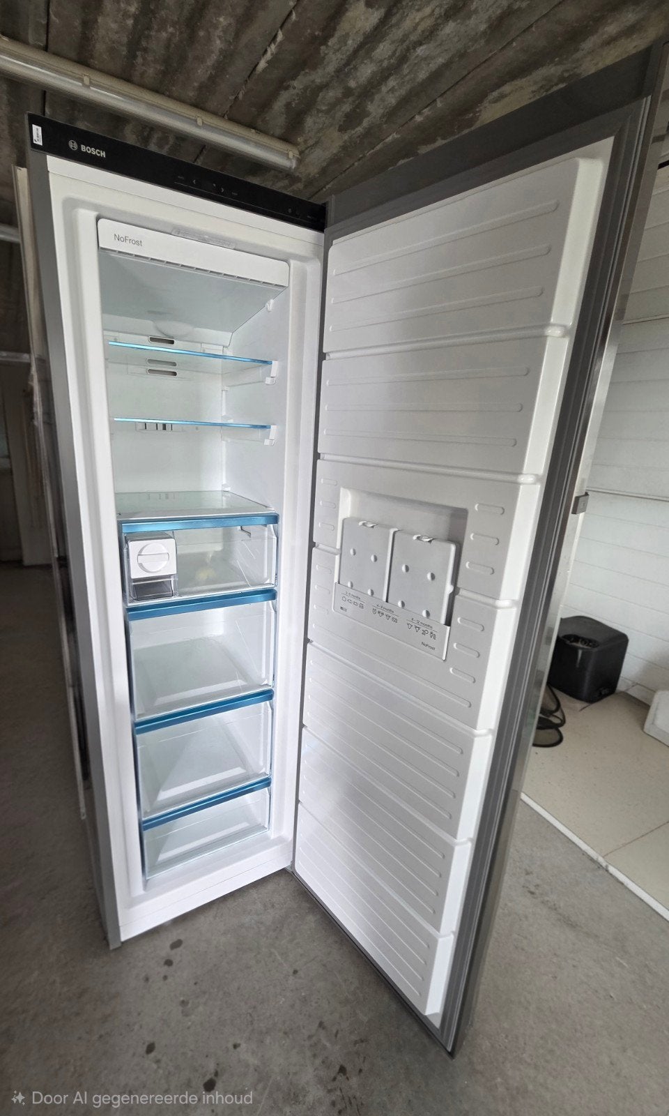 Bosch GSN36AIEP/32 Vriezer - Zo goed als nieuw, Witgoed en Apparatuur, Ophalen, 200 liter of meer, 60 cm of meer, Met aparte vriezer