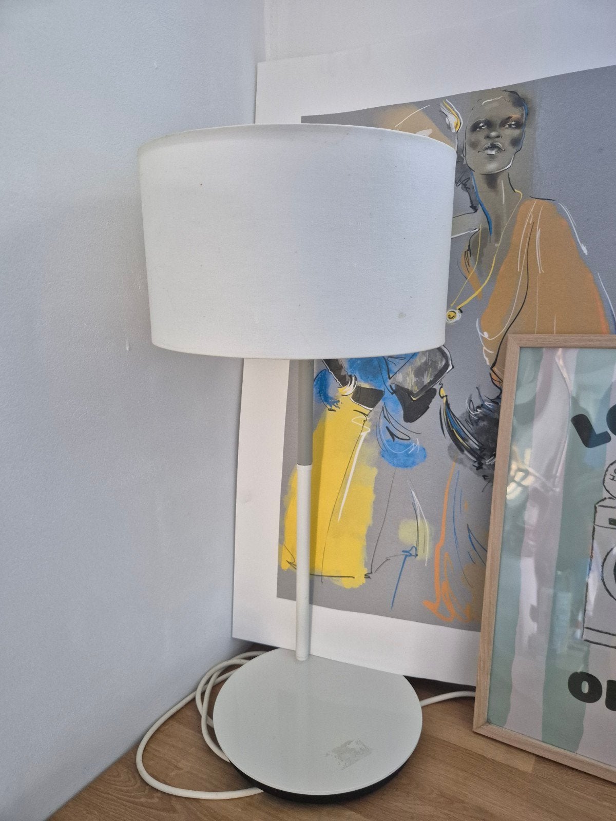 Vintage retro Ikea Ledet Gooseneck tafellamp lamp bureaulamp, Huis en Inrichting, Ophalen, Bureaulamp, Gebruikt, IKEA