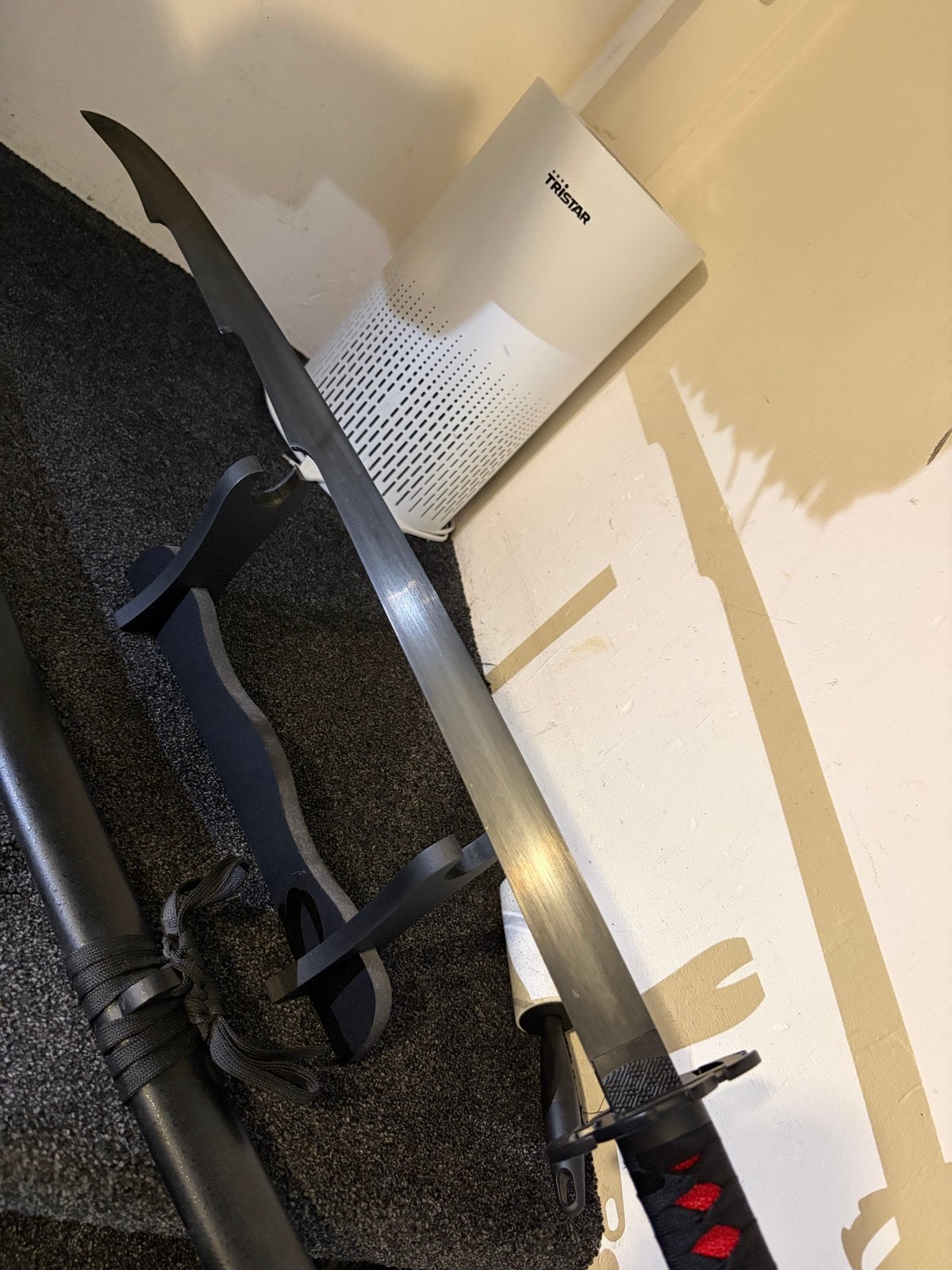 Ichigo Zangetsu Katana 105cm met Zwaardhouder, Ophalen, Zo goed als nieuw