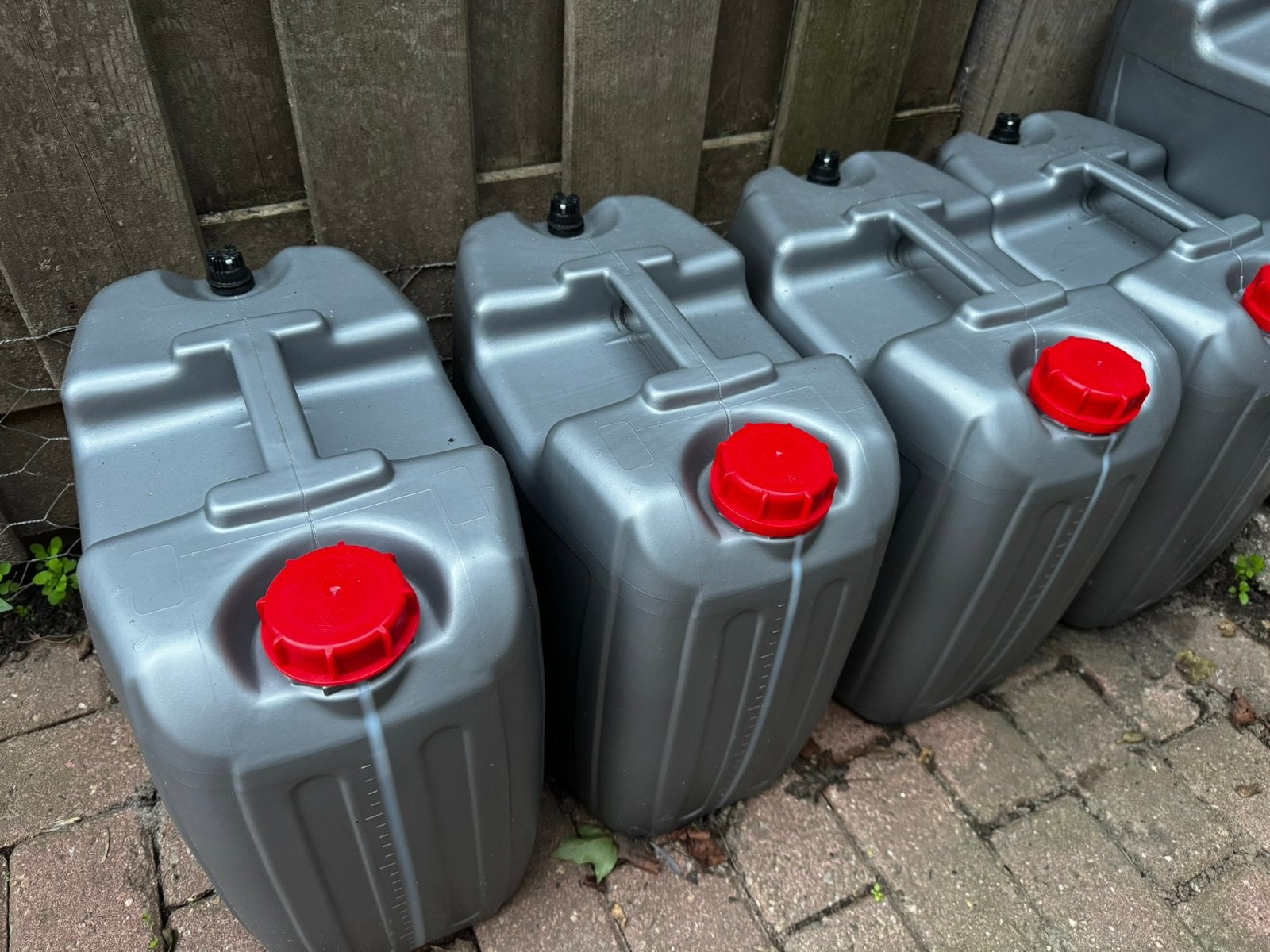 Jerrycan 25 Liter met Ontluchting – HDPE, UN-Keurmerk, Ophalen, 100 cm of meer, 60 cm of meer, Minder dan 35 cm