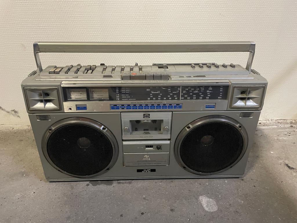JVC RC-M70L Boombox/Gettoblaster. 8.5 kg!, Gebruikt, JVC, Draagbaar, Ophalen