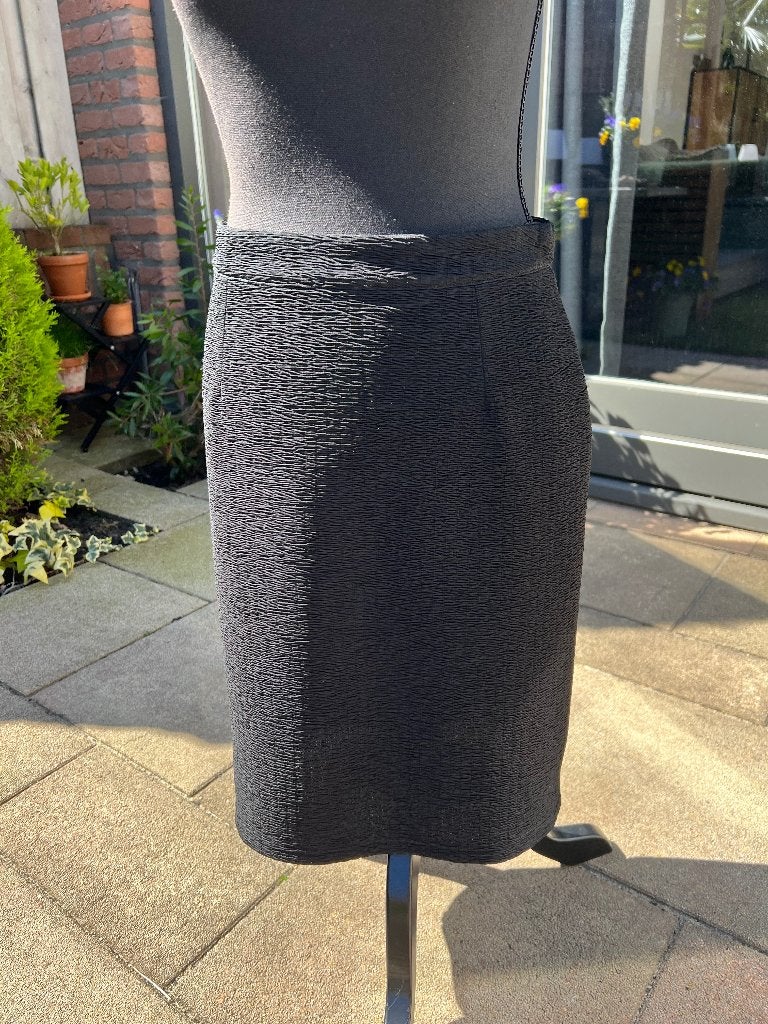 Zwart kokerrokje maat S/M 36/38, Kleding | Dames, Rokken, Zwart, Nieuw, Ophalen of Verzenden, Maat 36 (S)