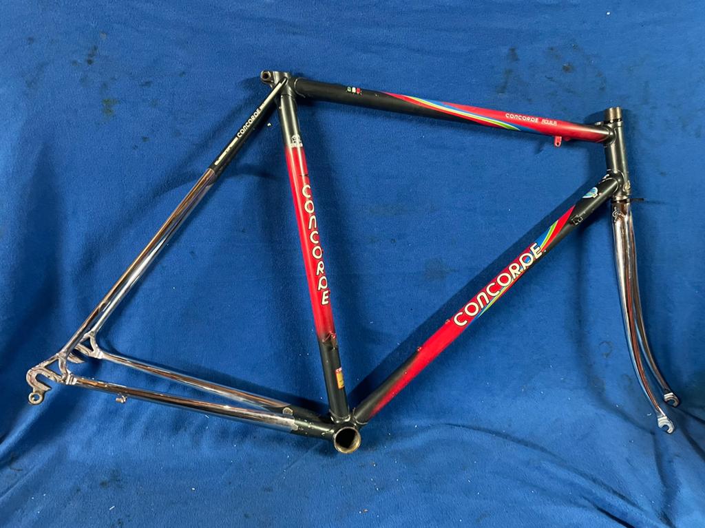 Concorde AQUILA Columbus SLX 55ct racefiets frame met vork, Verzenden, Zo goed als nieuw, Overige typen
