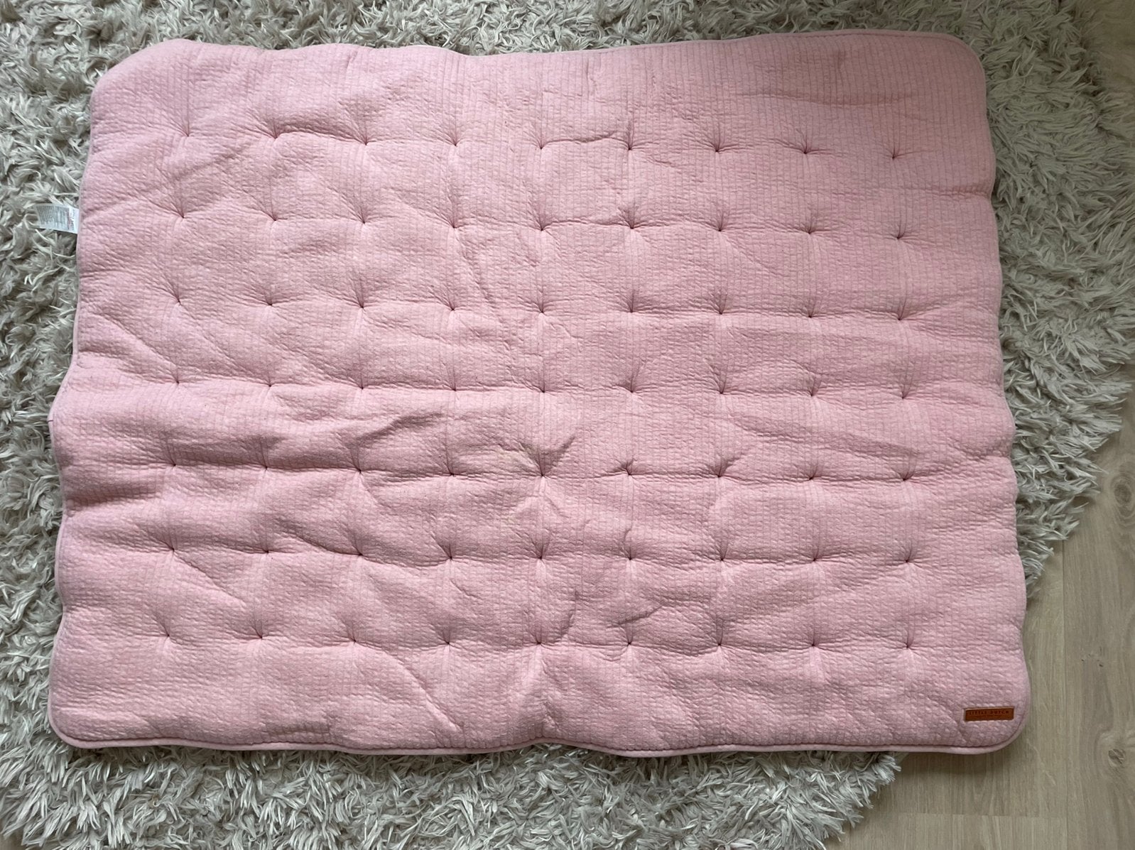 Little Dutch boxkleed 80x100 oud roze, Ophalen of Verzenden, Zo goed als nieuw, Boxkleed