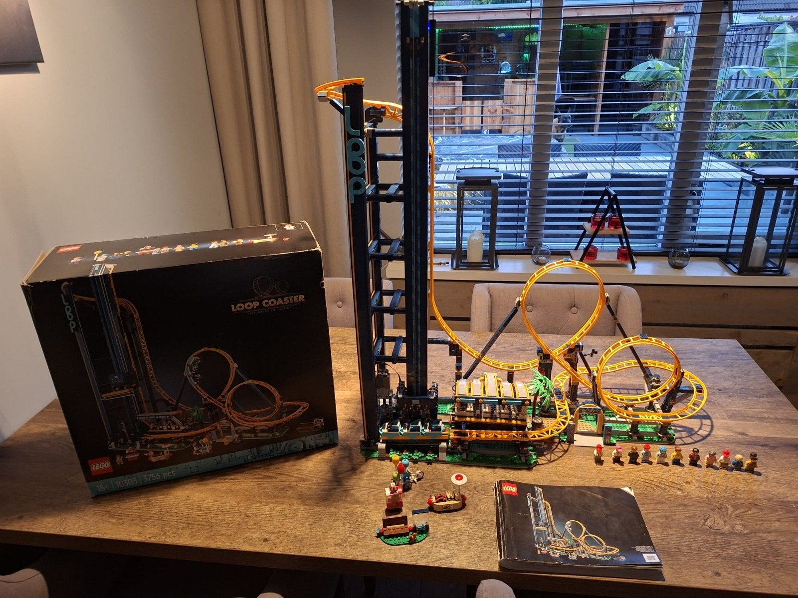 LEGO Loop Coaster 10303 - Zo goed als nieuw, Lego, Ophalen of Verzenden, Zo goed als nieuw, Compleet