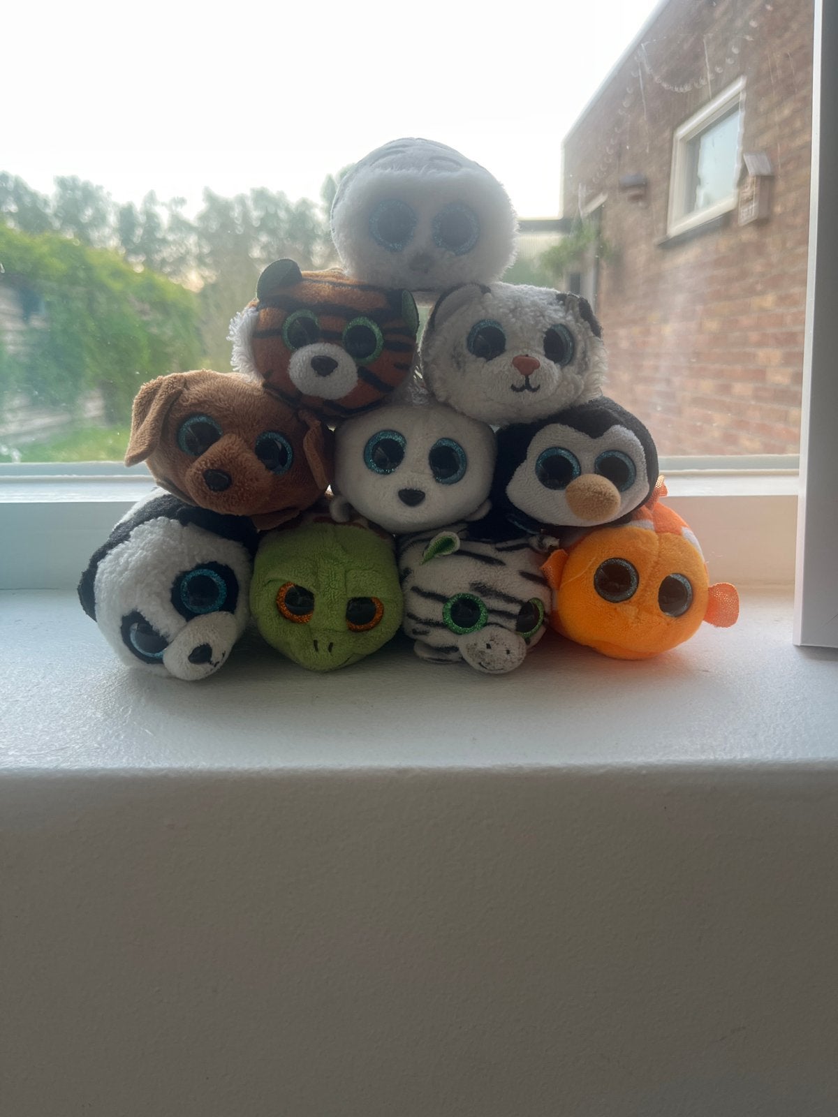 Ty Beanie Boos Knuffels - Diverse Dieren Collectie, Ophalen, Gebruikt, Hond, Met label