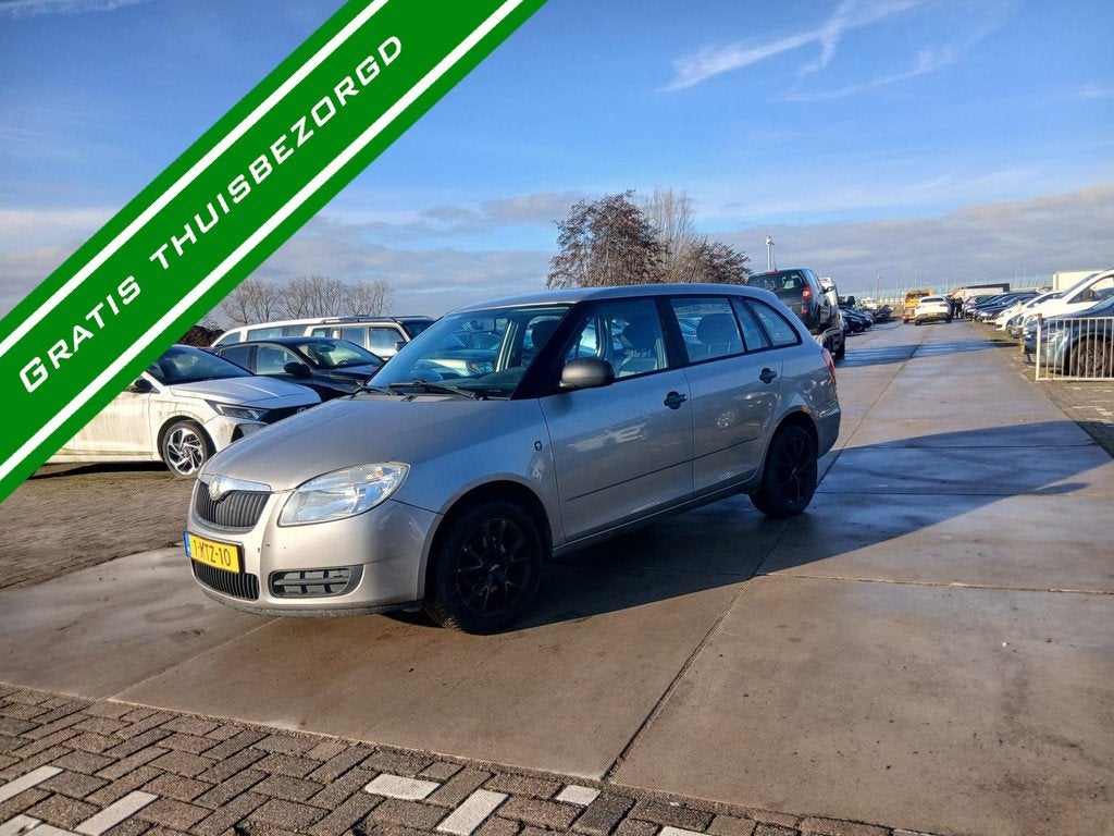 Skoda Fabia Combi 1.2 Bluetooth - NW APK - NAP!, Voorwielaandrijving, 1025 kg, 450 kg, 1198 cc