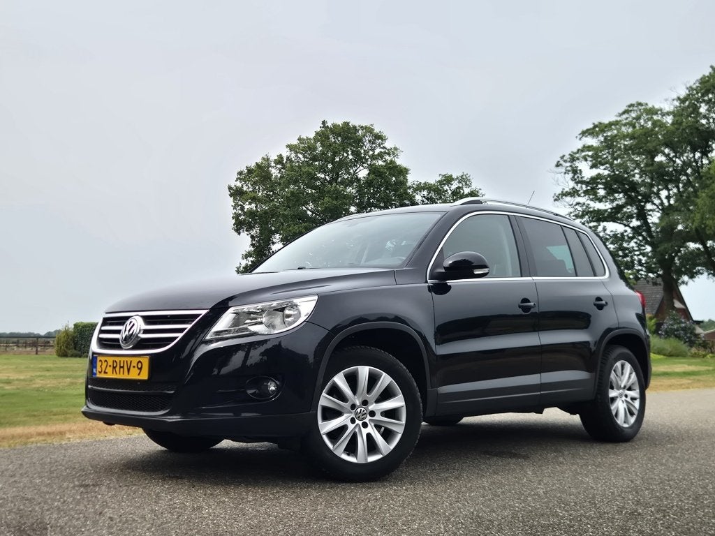 Volkswagen Tiguan 1.4 TSI Sport&Style Nieuwe Ketting!, Euro 5, 15 km/l, 4 cilinders, Zwart