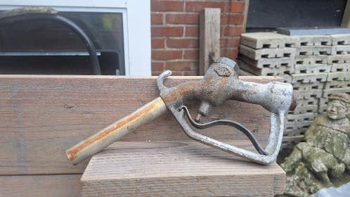 Oud vulpistool - decoratie of verzamelobject, Antiek en Kunst, Ophalen of Verzenden