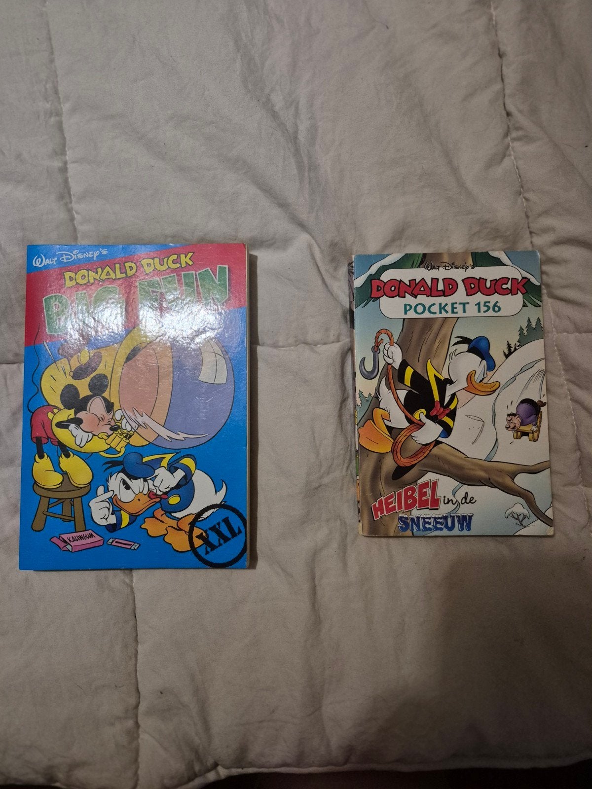 Donald Duck Boeken: Big Fun & Pocket 156, Meerdere stripboeken, Ophalen, Gelezen