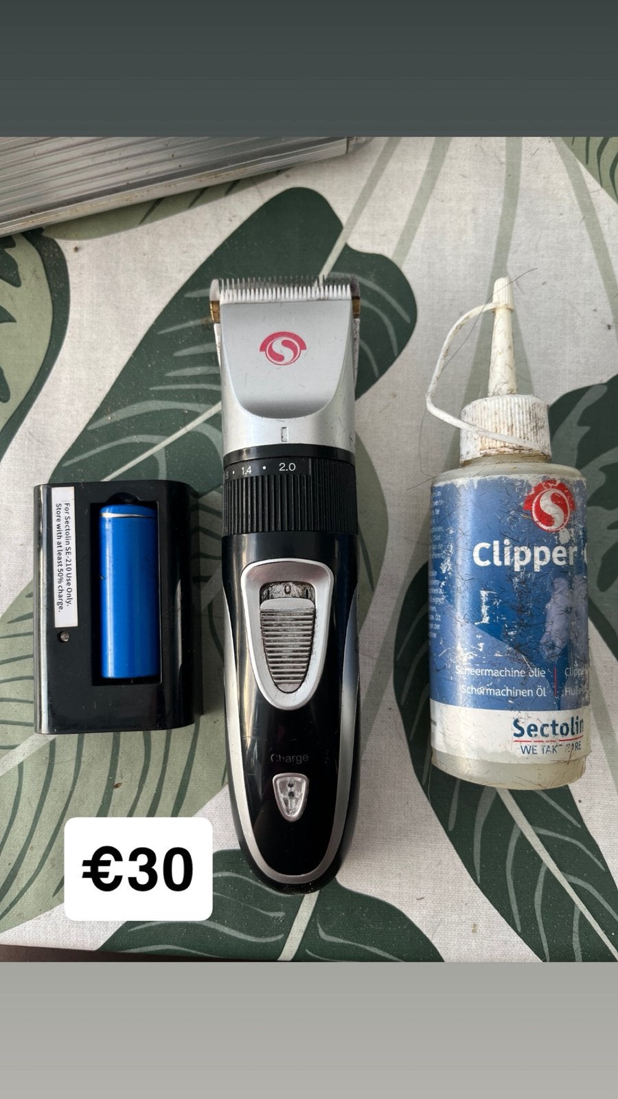 Scheerapparaat sectolin, Ophalen of Verzenden, Zo goed als nieuw, Scheren en Epileren