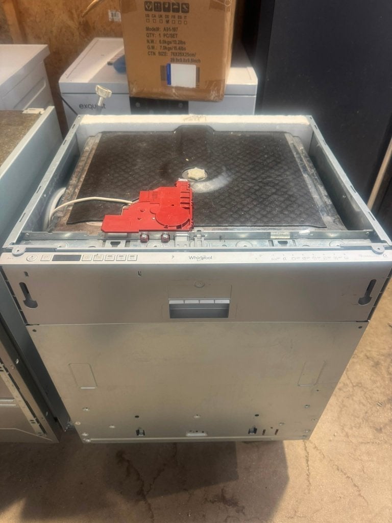 Whirlpool Volledig geintegreerde vaatwasser schoon, Witgoed en Apparatuur, Vaatwasmachines, Ophalen, Energieklasse A of zuiniger
