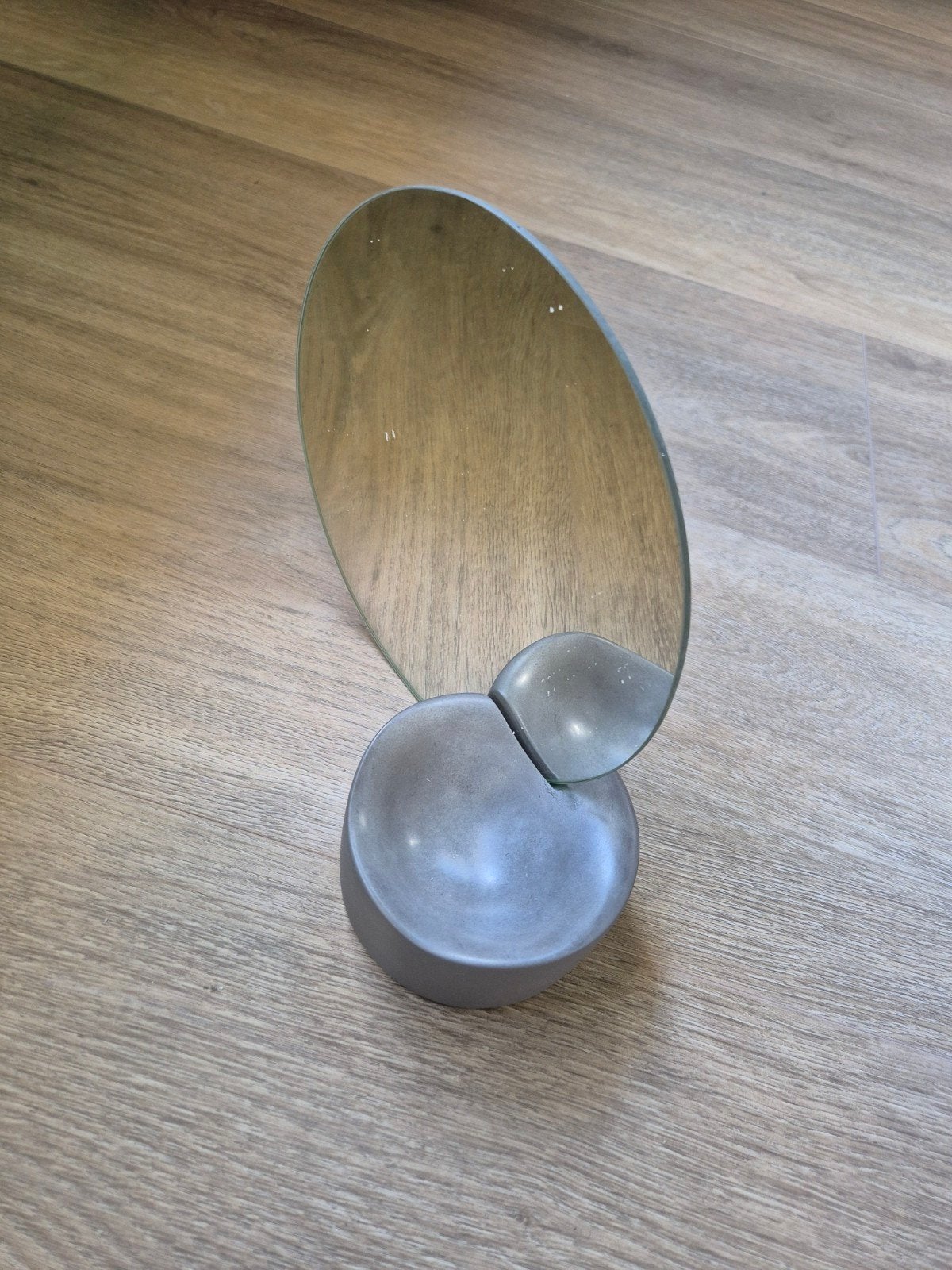 Sieradenschaaltje met spiegel, Huis en Inrichting, Minder dan 50 cm, Rond, Nieuw, Ophalen of Verzenden