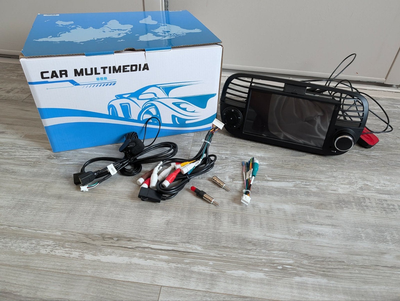 Car Multimedia Fiat 500 (2007-2015) – als nieuw, Auto diversen, Autoradio's, Ophalen, Zo goed als nieuw