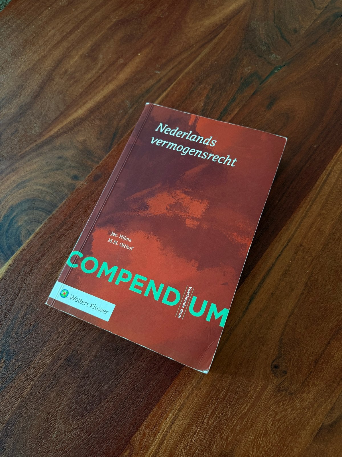 Compendium Nederlands vermogensrecht (14e druk), Ophalen of Verzenden, Gamma, Gelezen, WO