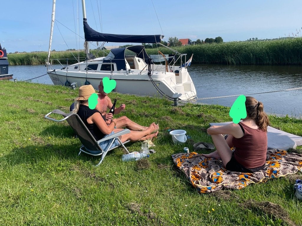 Prachtige Hunter 27 in goede staat, Watersport en Boten, Kajuitzeilboten en Zeiljachten, Overige merken, Gebruikt, Binnenboordmotor