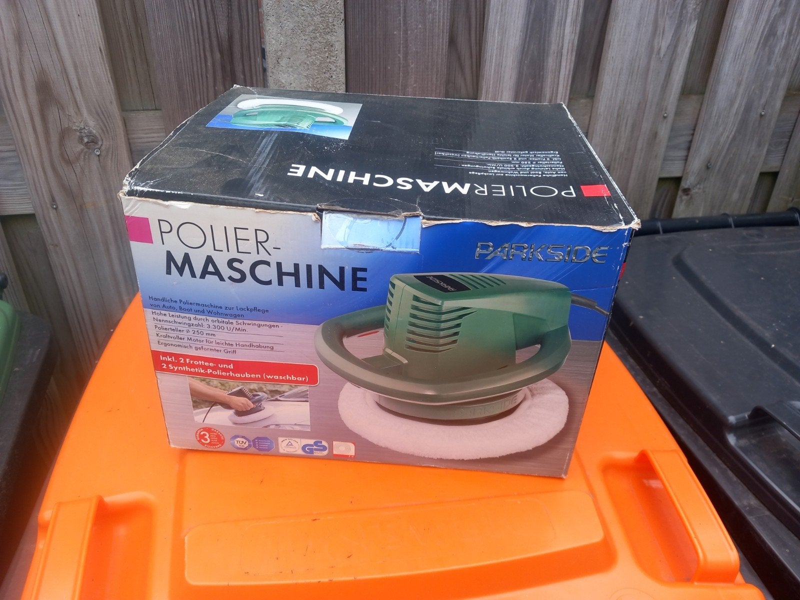 Parkside Polijstmachine, Doe-het-zelf en Verbouw, Gereedschap | Schuurmachines, Nieuw, Overige typen, Minder dan 600 watt, Ophalen