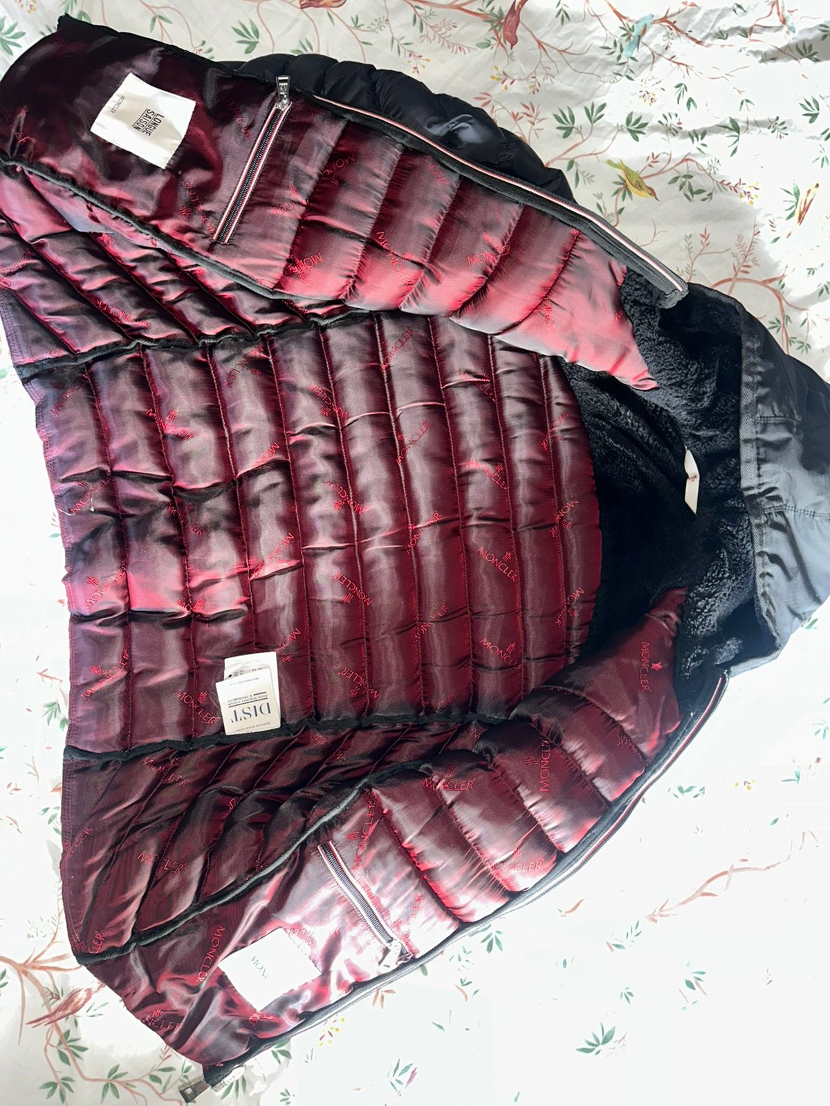 Moncler perfecte staat mtS, Ophalen of Verzenden, Zo goed als nieuw, Zwart