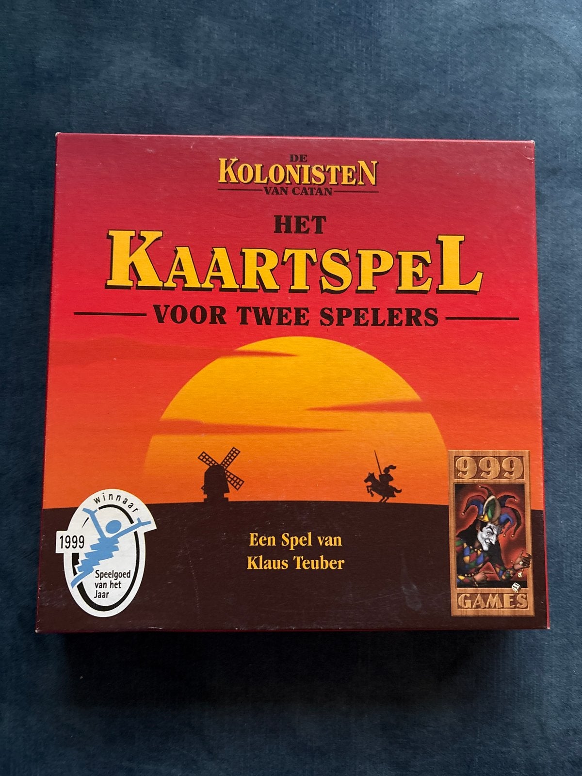 Kolonisten van Catan kaartspel (999 Games), Hobby en Vrije tijd, Ophalen of Verzenden, Zo goed als nieuw