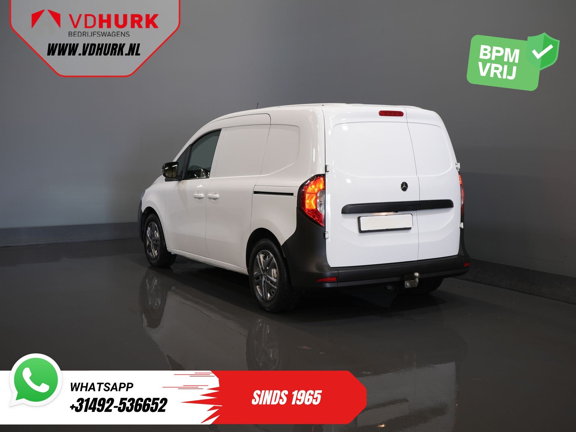 Mercedes-Benz Citan 110 CDI Aut. 2x Schuifdeur/ Inrichting/, Auto's, Stof, Gebruikt, 4 cilinders, 1618 kg