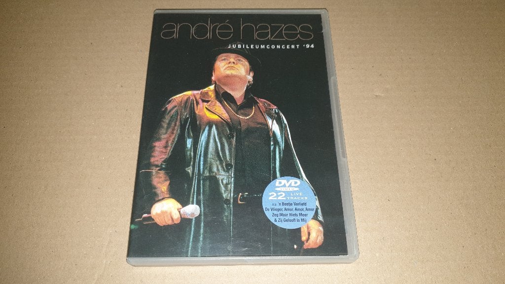 DVD - Andre Hazes jubileumconcert '94, Alle leeftijden, Ophalen of Verzenden, Zo goed als nieuw, Concert