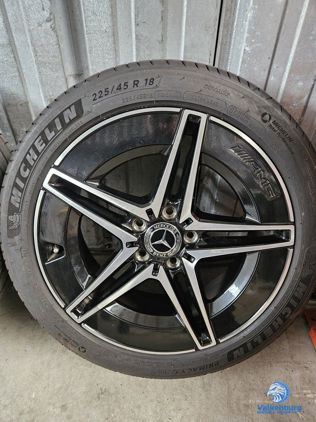 6mm! Originele Mercedes AMG C300E Hybrid W206 18 inch breeds, 18 inch, Gebruikt, -, -