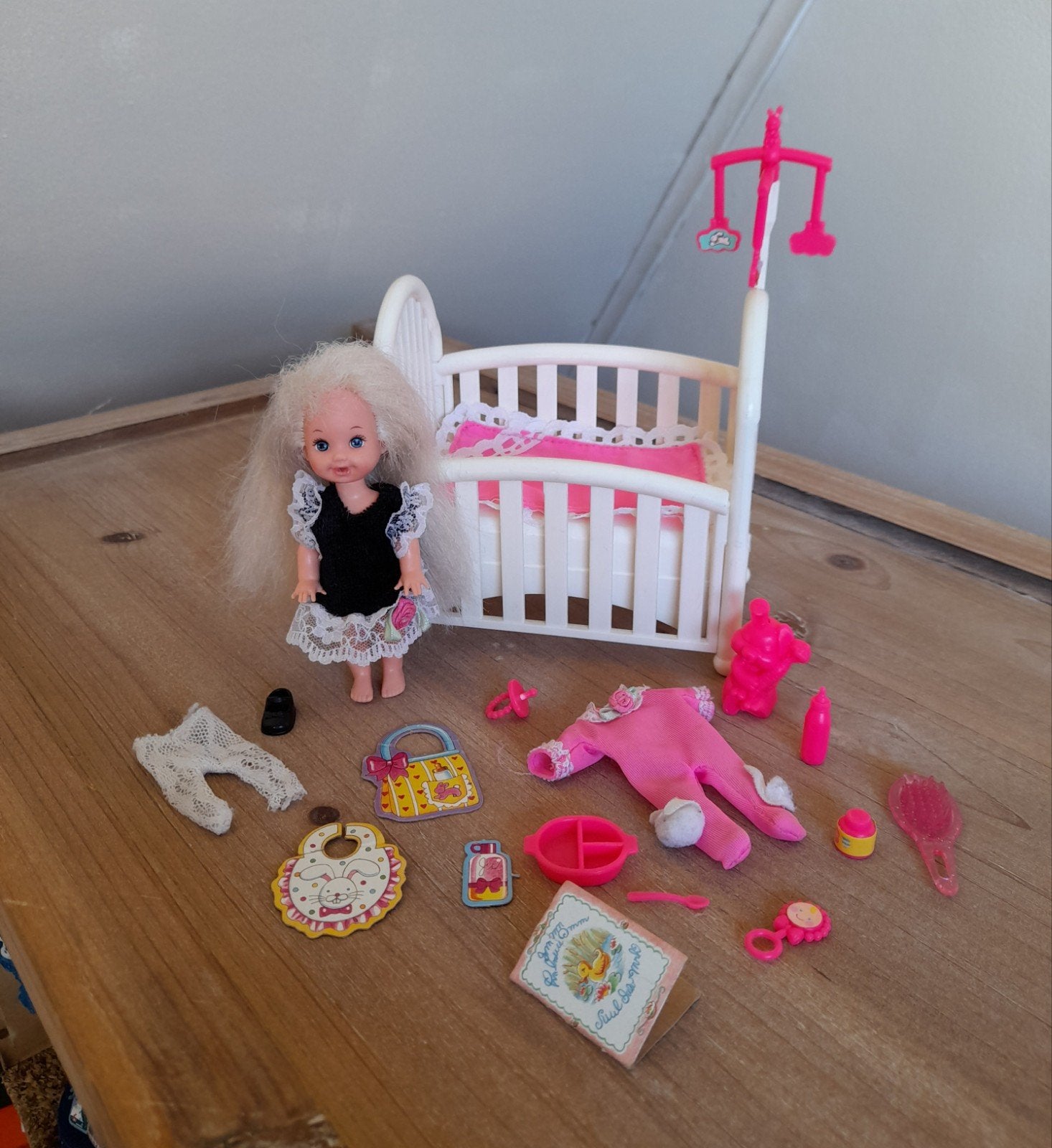 Bedtime Kelly pop - Barbie's kleine zusje - Mattel 1994, Ophalen of Verzenden, Gebruikt, Barbie