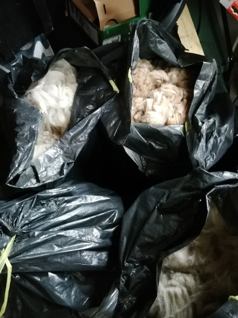 Wol, Ophalen, Zo goed als nieuw, Breien of Haken, Wol of Garen