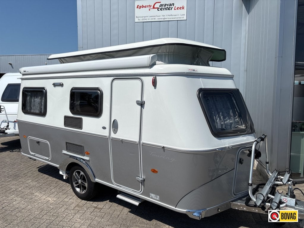 Eriba Touring 542 Urban Mover/Luifel, Caravans en Kamperen, Overige typen, Standaardzit, Schokbreker, Bedrijf