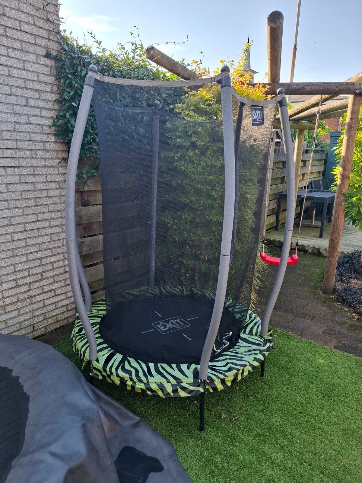 EXIT Trampoline met veiligheidsnet - Gebruikt, Kinderen en Baby's, Ophalen