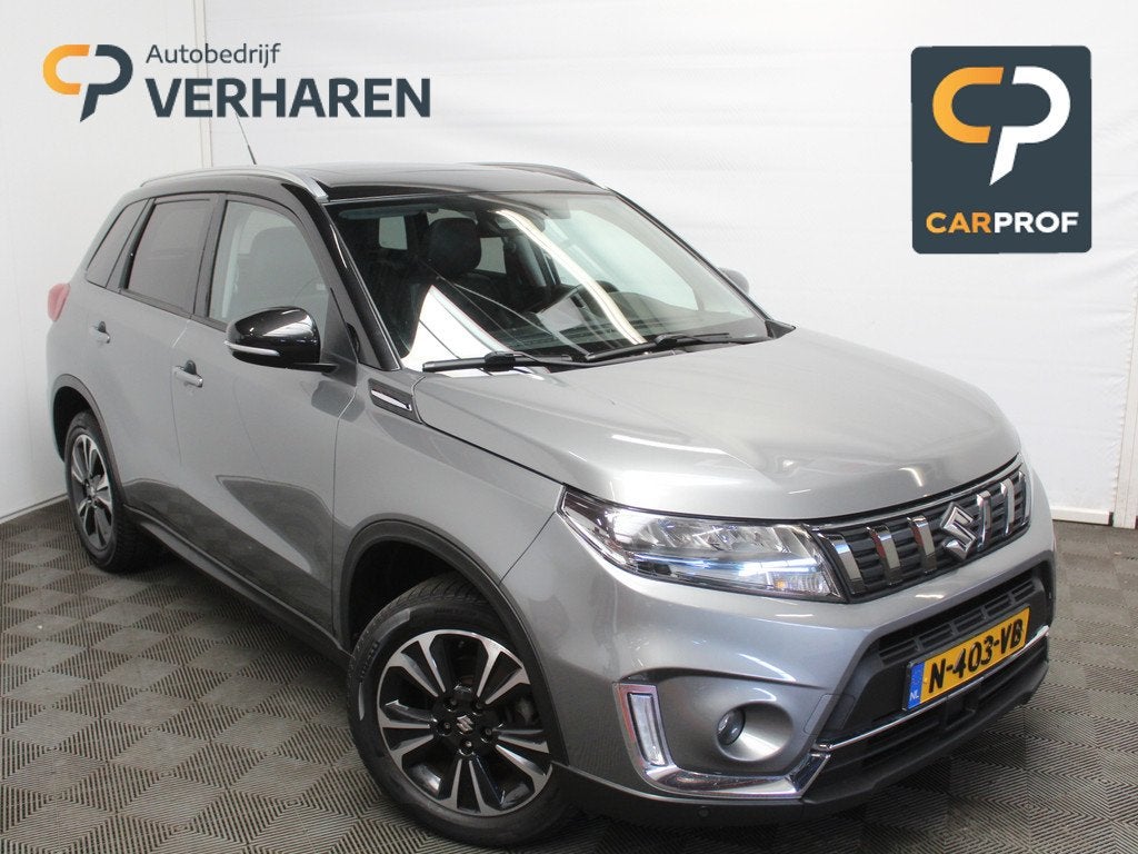 Suzuki Vitara 1.4 Boosterjet Style Smart Hybrid NAVI | CARPL, Auto's, Suzuki, Gebruikt, 4 cilinders, Leder en Stof, 49 €/maand