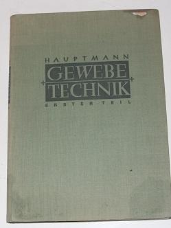 Hauptmann Gewebe Technik erster Teil 133646, Ophalen of Verzenden, Gelezen, Overige onderwerpen