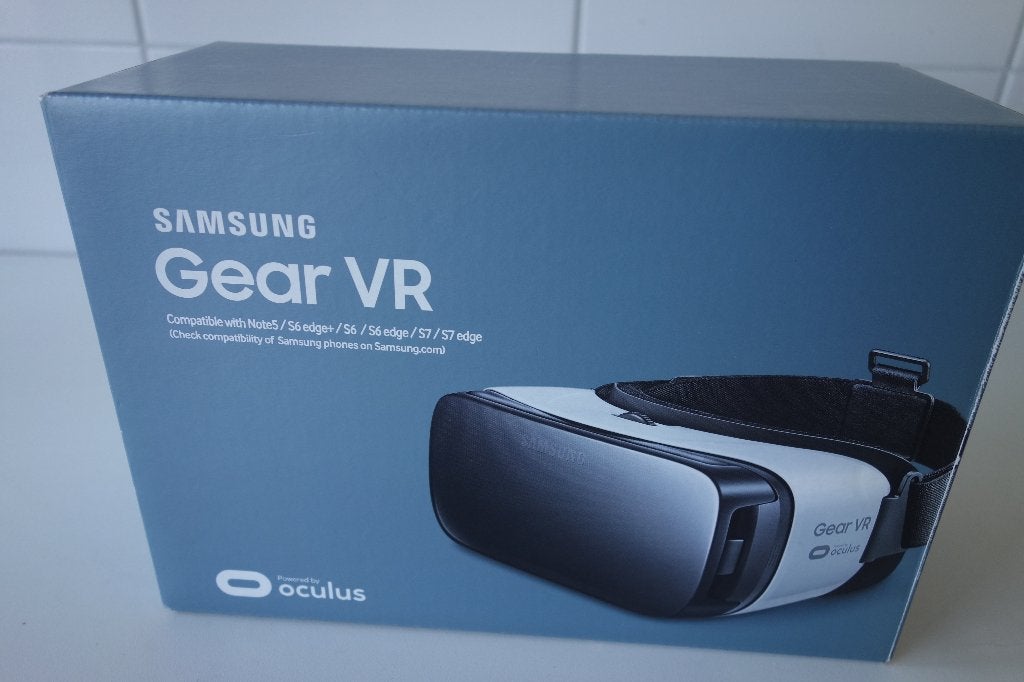 Samsung GEAR VR, Ophalen of Verzenden, Zo goed als nieuw, VR-bril, Sony PlayStation