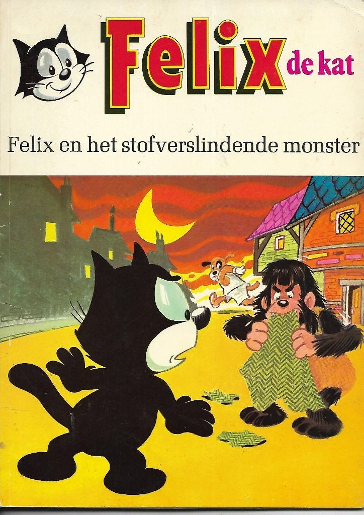 Felix de kat - Felix en het stofverslindende monster, Eén stripboek, Ophalen of Verzenden, Zo goed als nieuw